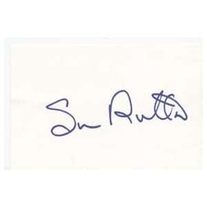  SUSAN RUTTAN Signed Index Card In Person