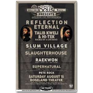  Talib Kweli Poster   B Concert Flyer   Hi Tek