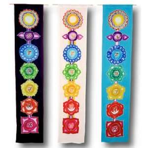   Chakra Banner   Turquoise (By Terry Satterthwaite)
