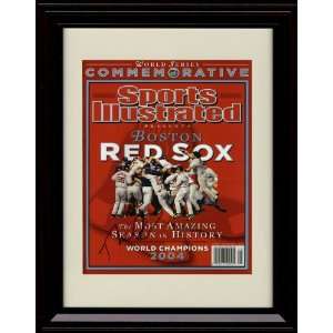  Framed Theo Epstein Sports Illustrated Autograph Print 