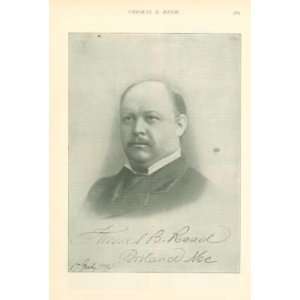  1893 Print Congressman Thomas B Reed 