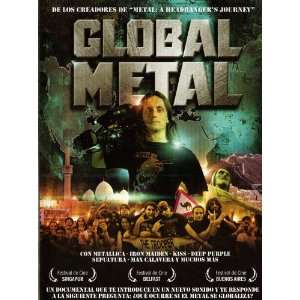   Metal Poster Spanish 27x40 Tom Araya Ken Ayugai Rafael Bittencourt
