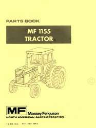 Massey Ferguson MF 1155 Tractor Parts Book Manual MF1155  