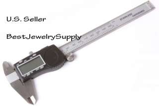 Caliper Digital electronic 6 in 3 Way Jewelry gauge New  