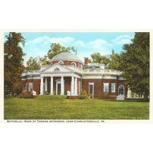   Monticello, Home of Thomas Jefferson, Virginia , 4x3