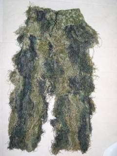 New 5 pieces Camouflage Ghillie Suit Woodland design youth size medium 