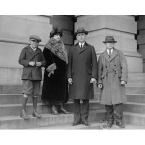  1922 photo Sen. Walter F. George & family, 11/20/22