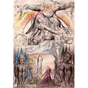 Hand Made Oil Reproduction   William Blake   24 x 34 inches   The 