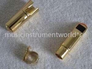 G1 Metal Soprano Saxophone Mouthpiece Gold Plated  