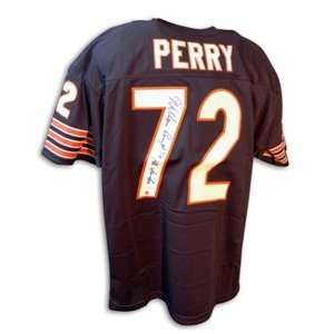  William Perry Signed Bears t/b Jersey w/The Fridge 
