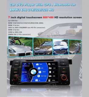   E46 318 320 325 Car DVD Player GPS Navigation Radio Stereo System
