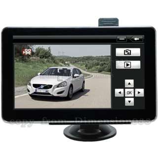 Car GPS Navigation AV FM 4GB Memory with Vehicle DVR Video Recorder 