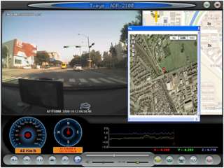 Dash Camera Police Truck Cam GPS Google Maps Teye DVR  
