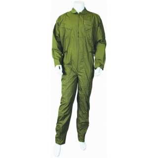 OLIVE DRAB GREEN USAF AIR FORCE ZIPPERED FLIGHTSUIT   Velcro 