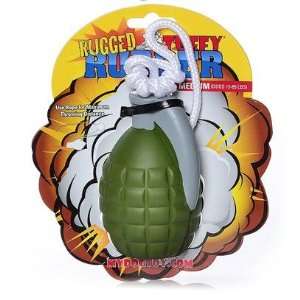    Tuffy`s Dog Toys Rugged Rubber Grenade Small Chew Toy