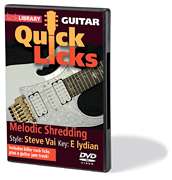   shredding key e lydian guitar dvd style steve vai key e lydian series