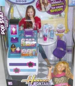 New Hannah Montana Ice Cream Shop 10 Pc Set  