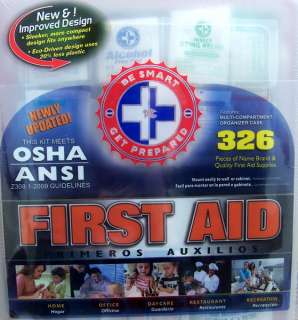   FULL 326 PIECE FIRST AID KIT Workplace OSHA Work Approved Home Safety
