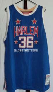 Classic HARLEM GLOBETROTTERS MEADOWLARK LEMON #36 NBA SEWN FUBU GAME 