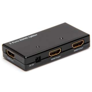 HDMI Switch Splitter Powered Dual 1x2 for HDTV HD 1080p  