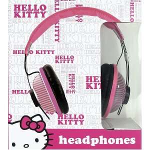  Hello Kitty Over The Ear Headphones   HK 10709 