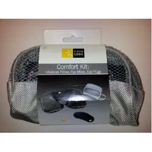   Comfort Kit (Inflatable Pillow, Eye Mask, Ear Plugs)