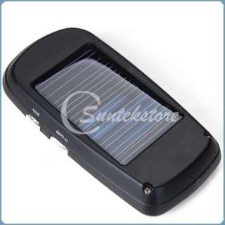 Solar Powered Bluetooth Cell Phone Car Kit Handsfree FM High Quality 