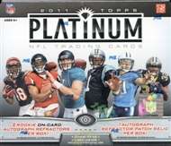 2011 Topps Platinum Football Hobby Box  