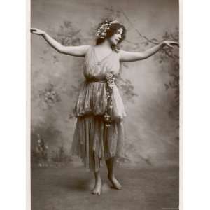  Maud Allan Actress and Dancer Portraying Mendelssohns 