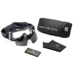 com Revision Eyewear Wolfspider Goggles   Essential Kit   Black Frame 