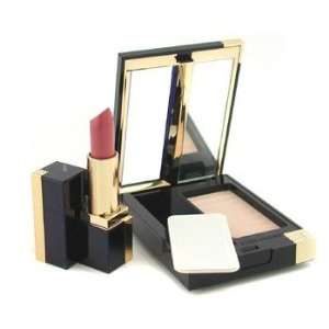 /Skin Product By Estee Lauder Color Companion Lipstick and Powder 