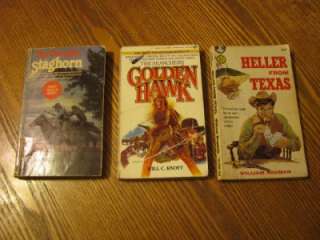 LOT OF 16 ASSORTED WESTERN PAPER BACK BOOKS  