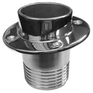   EXHAUST SS W/5IN HOSE TRANSOM EXHAUST HOSE FITTING