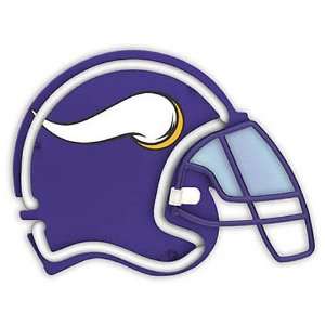    NFL Minnesota Vikings Neon Football Helmet