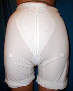 Vintage PLAYTEX I Cant Believe Its a Girdle 2508 White L Large 