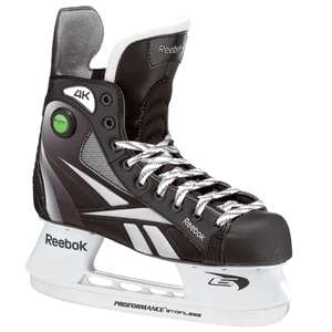 NEW Reebok RBK Jr 4K Ice Hockey PUMP Skates Heat Moldable sz 1.5   5.5 