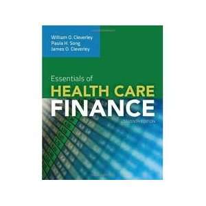  Essentials of Health Care Finance 7th (seventh) edition 