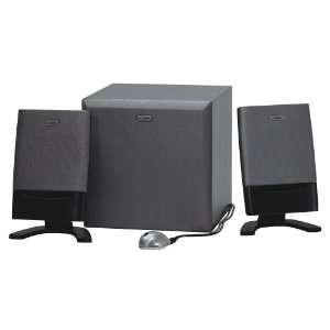    Labtec Pulse 385 2.1 Multimedia Speaker System Electronics