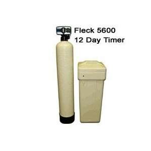 64000 Grain Capacity Water Softener with 5600 12 Day Timer 