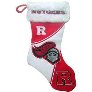  Rutgers Scarlet Knights Colorblock Stocking Sports 