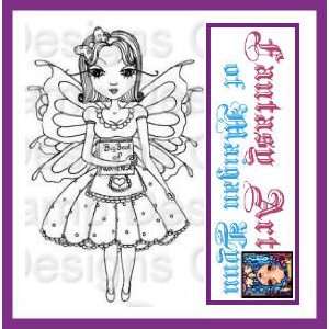  Little Miss Alice Rubber Stamp 