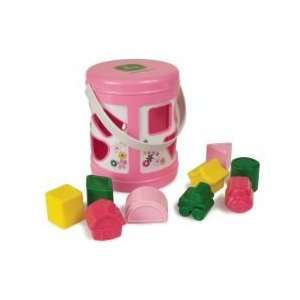  John Deere Pink Shape Sorter Toys & Games