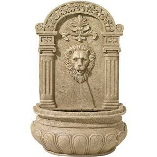 Bronze Finish Lion Face Wall Fountain by Universal Lighting and Decor