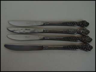 pieces flatware knives all marked versailles stainless by msi japan 