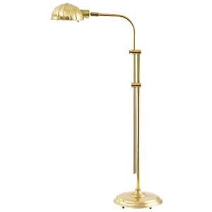  Frederick Cooper Fluted Reading Dome Shade Floor Lamp 