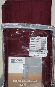  LISETTE Sheer Panel BURGUNDY Cabernet 63L  NIP  