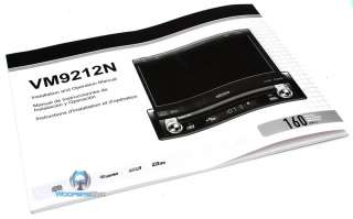 VM9212   Jensen In Dash 7 TFT LCD Monitor with DVD / CD /  / DiVX 