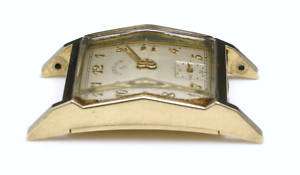 1950 Lord Elgin 14k GF 21 Jewel Peaked Case Mans Watch  