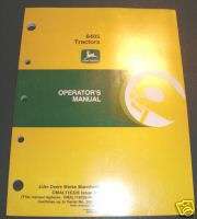 John Deere 6405 Tractor Operators Manual book jd  
