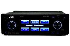 JVC KD AVX2 3.5 In Dash Car Stereo Monitor DVD/CD/ Player AM/FM 